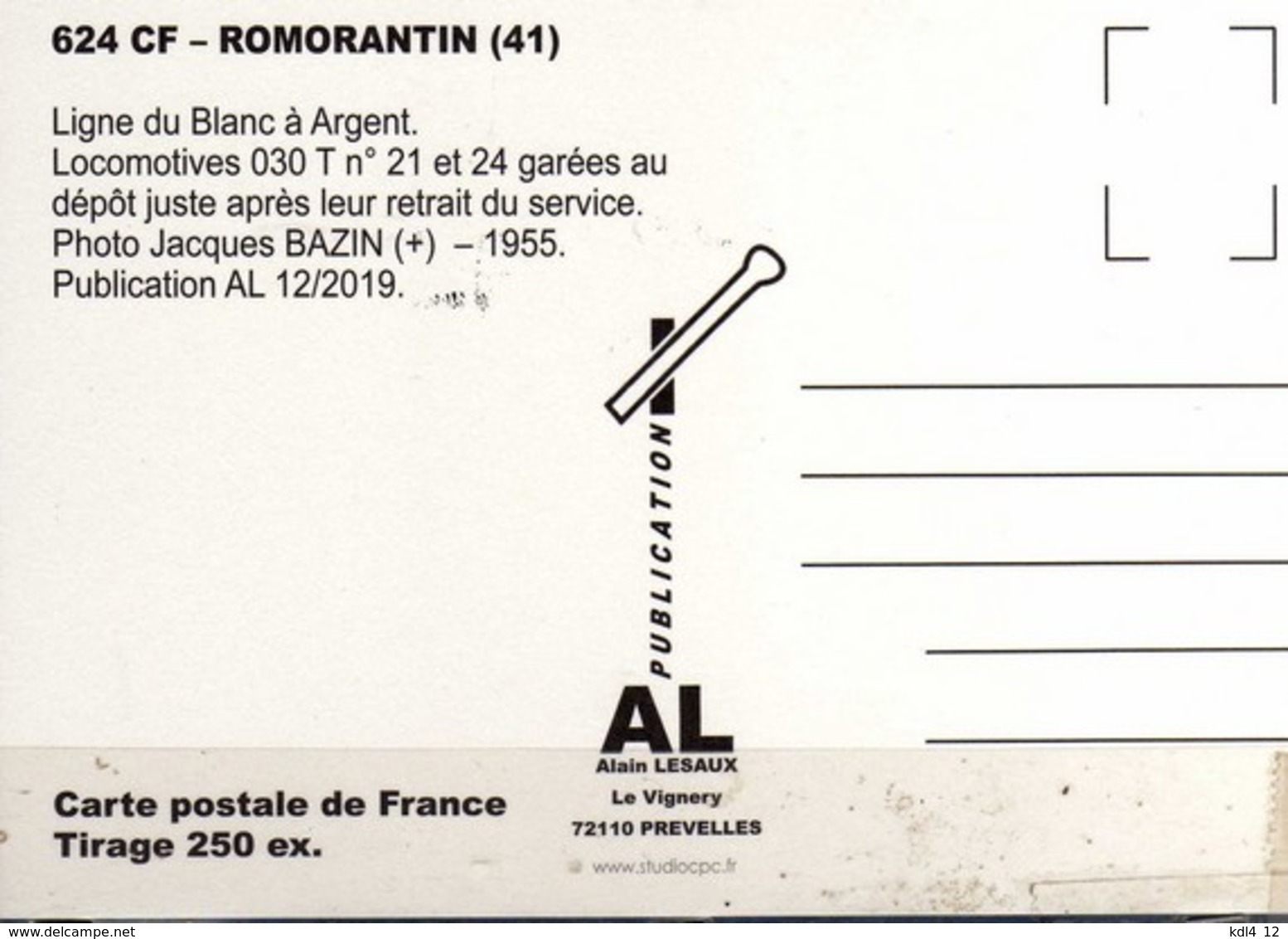 AL 624 - Loco 030 T N° 21 Et 24 En Gare - ROMORANTIN - Loir Et Cher - BA - Romorantin