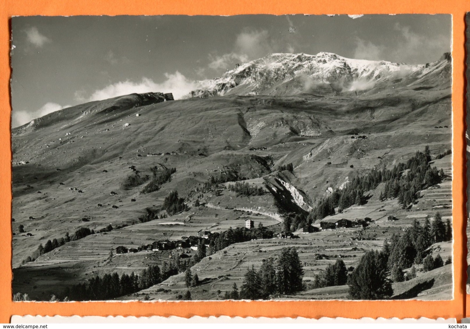 FEL1461, Villa S. Evolène, Le Sasseneire, Le Col Torrent, 9377, E. Gyger, Non Circulée - Evolène