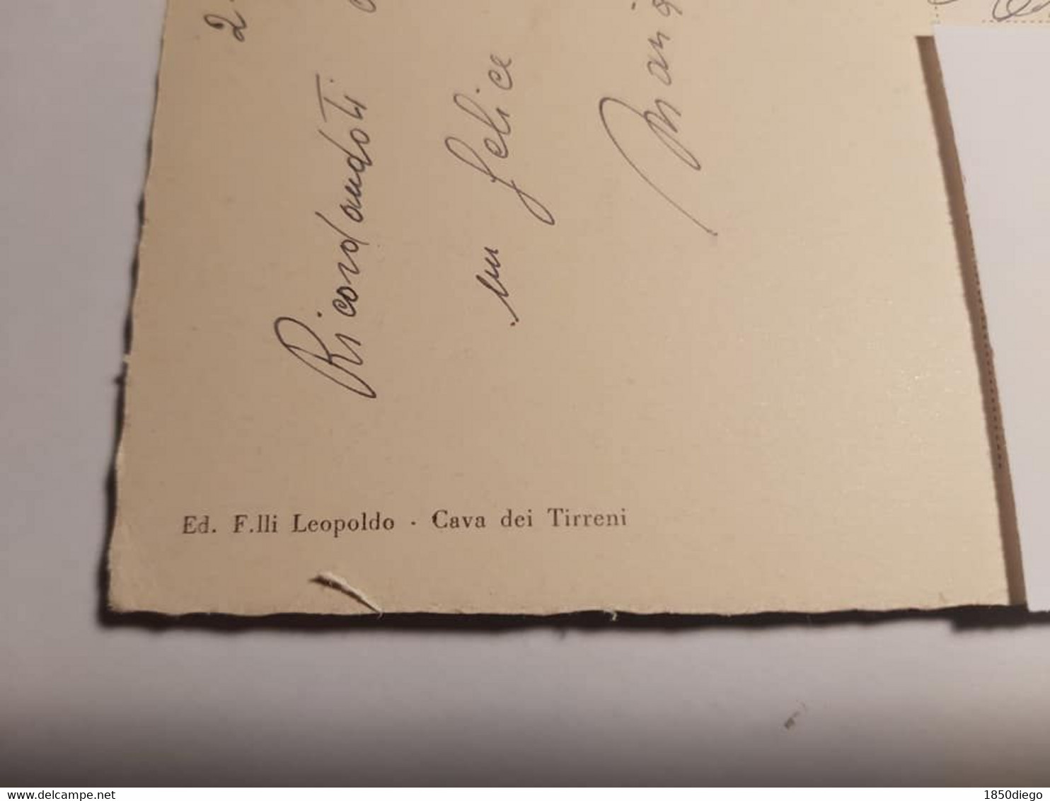 CAVA DEI TIRRENI - PANORAMA F/GRANDE VIAGGIATA 1954  ED. F.LLI LEOPOLDO - Cava De' Tirreni