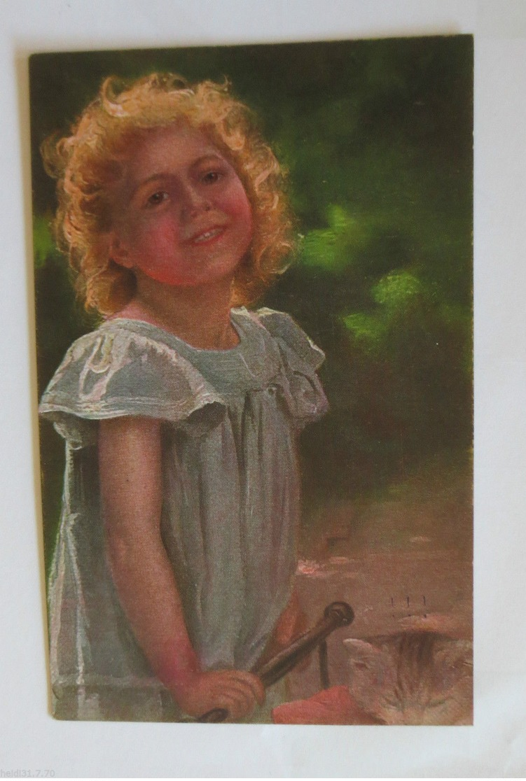 "Katzen, Kinder" 1903 ♥ (19134) - Katzen