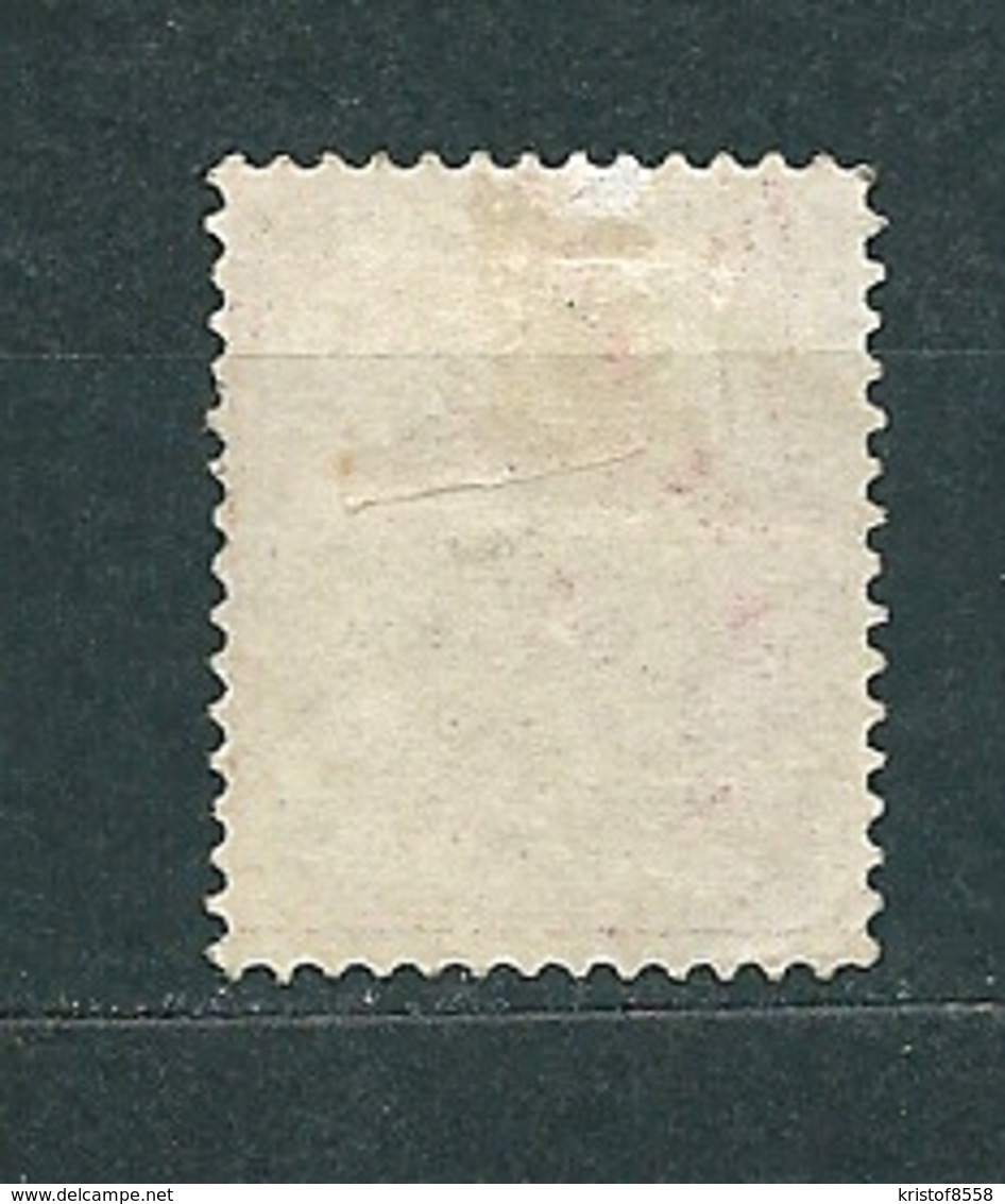 [46_0010] Zegels 46 Met Cirkelstempel  Messines Scan Voor- En Achterzijde - 1884-1891 Léopold II