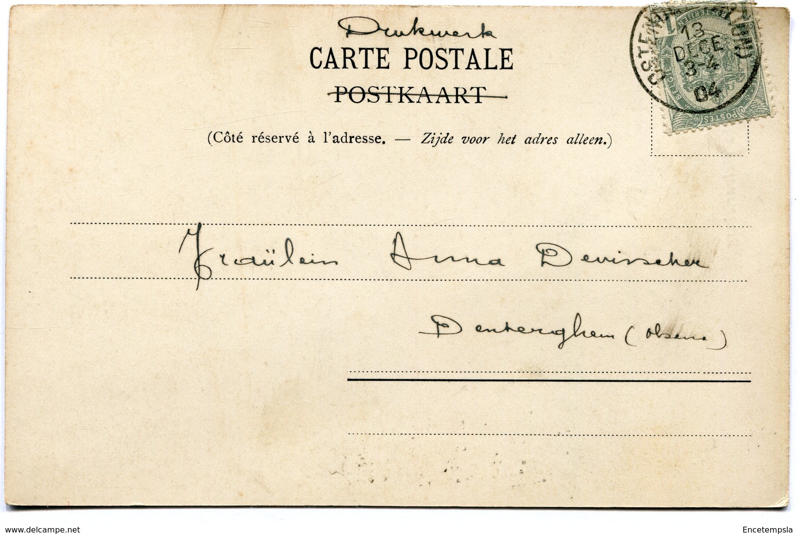 CPA - Carte Postale Signée Par HENRI BAELS - Belgique - Brugge - St. Jacobs Calvarieberg - 1904 ( HB10946) - Brugge