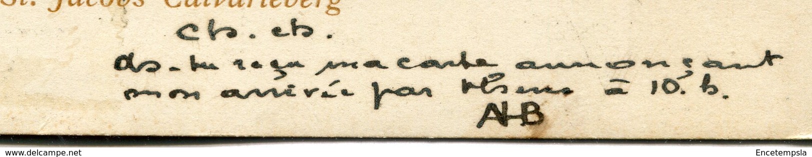 CPA - Carte Postale Signée Par HENRI BAELS - Belgique - Brugge - St. Jacobs Calvarieberg - 1904 ( HB10947) - Brugge