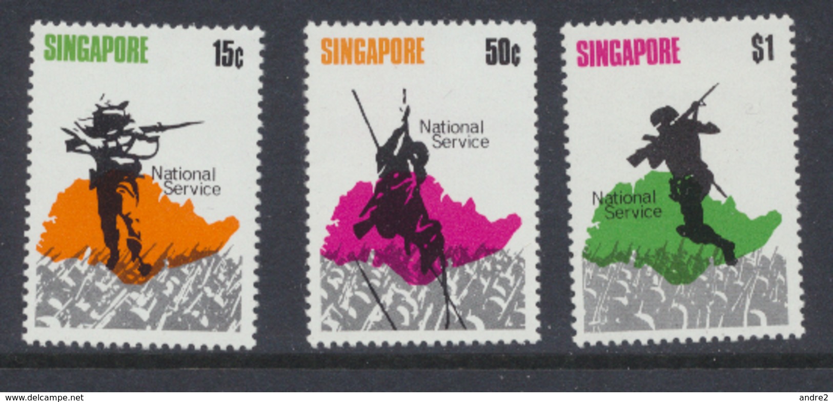 Singapour - Singapore 1970 National Service  *** MNH - Singapour (1959-...)