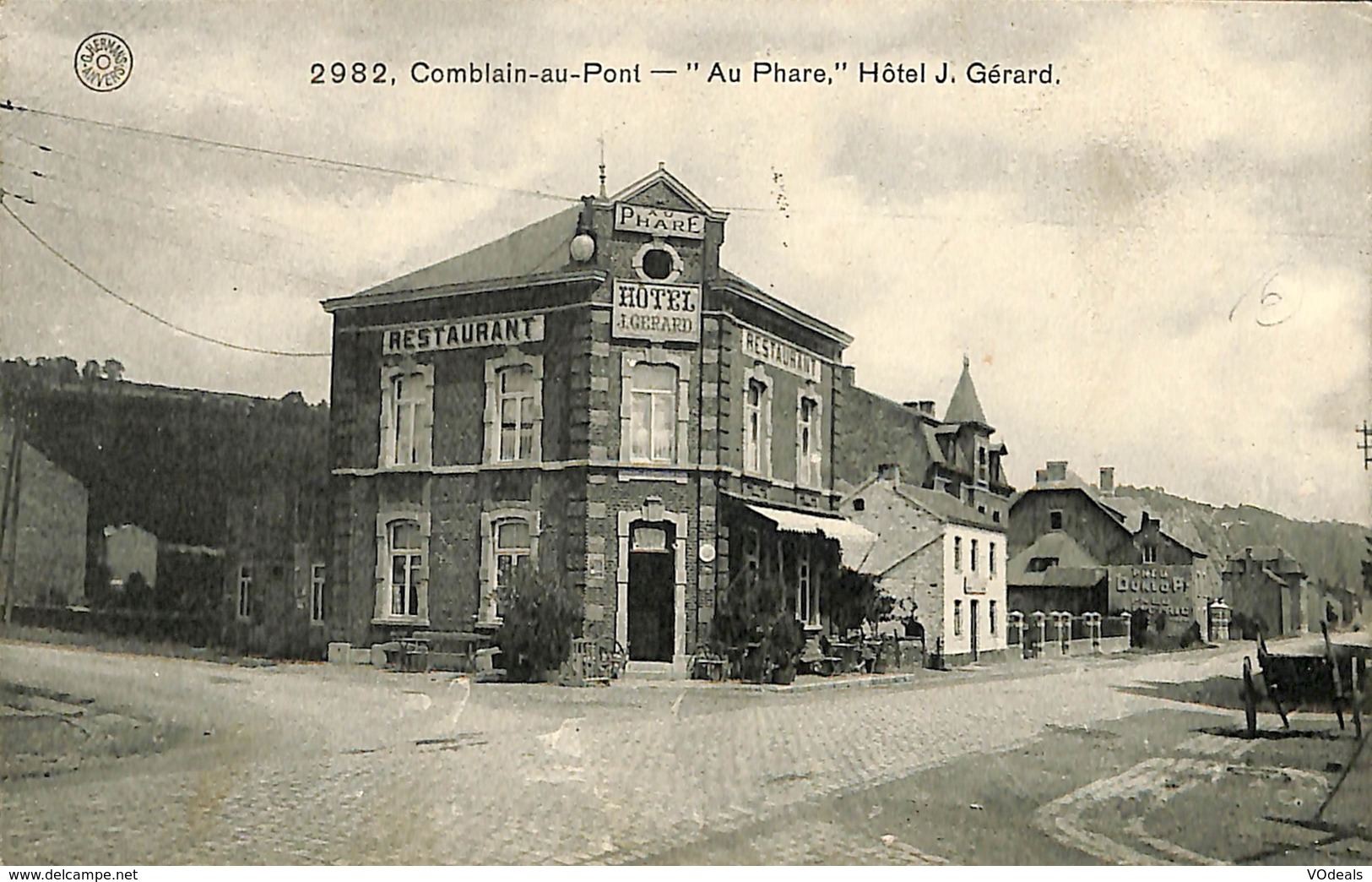 CPA - Belgique - Comblain-au-Pont - Au Phare - Hôtel J. Gerard - Comblain-au-Pont