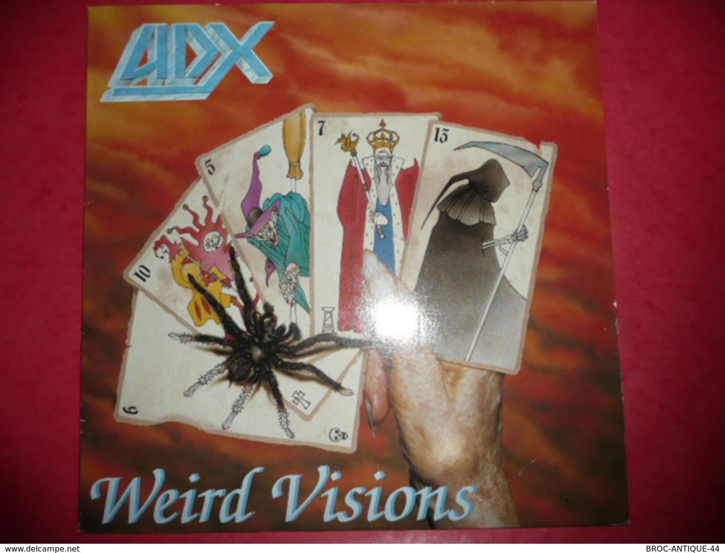 LP33 N°159 - ADX - WEIRD VISIONS - COMPILATION 10 TITRES - Hard Rock & Metal