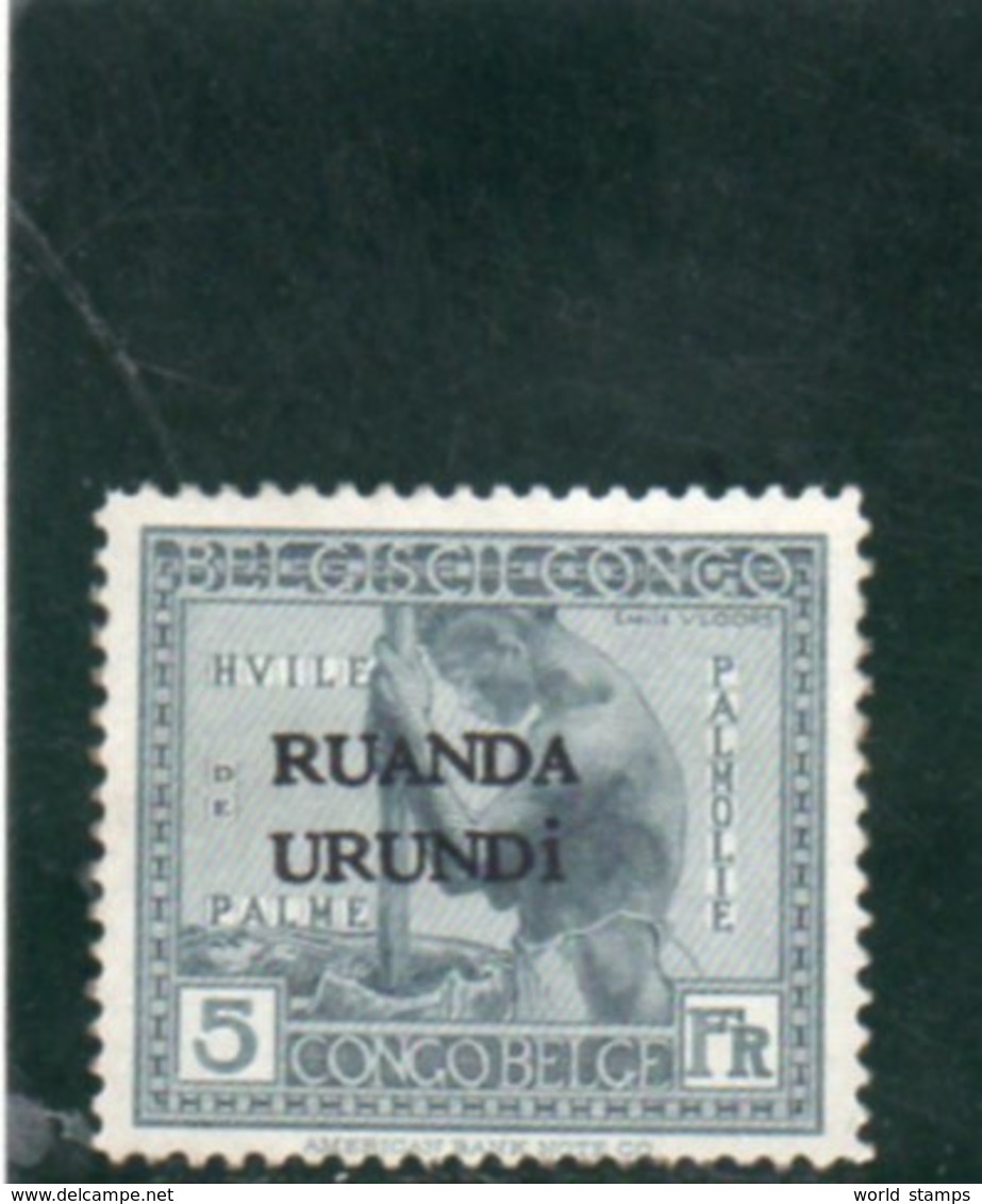 RUANDA-URUNDI 1924-5 * - Neufs