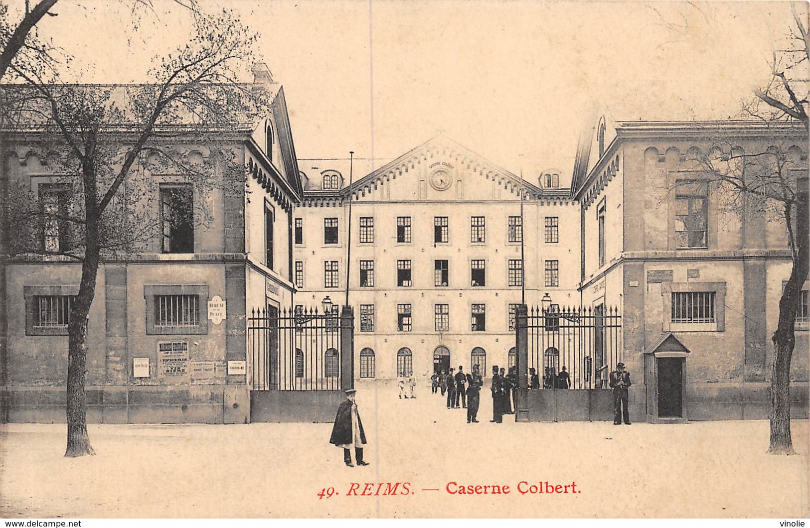 PIE-Z SDV-19-5380 : REIMS. CASERNE COLBERT. - Reims