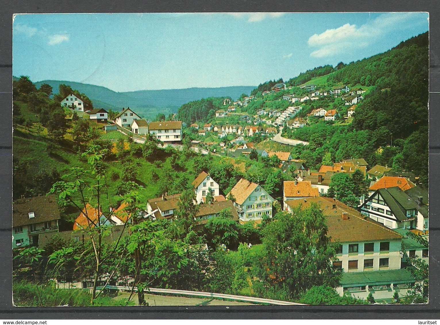 Deutschland BAD PETERSTAL Schwarzwald (gesendet 1992, Mit Briefmarke) - Bad Peterstal-Griesbach