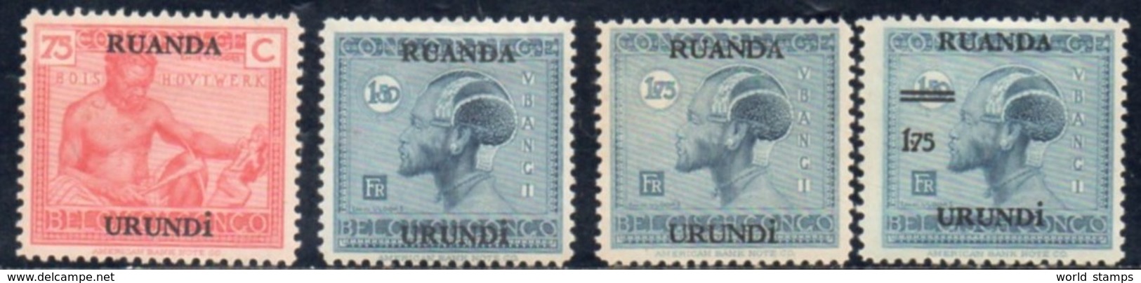 RUANDA-URUNDI 1924-5 * - Neufs