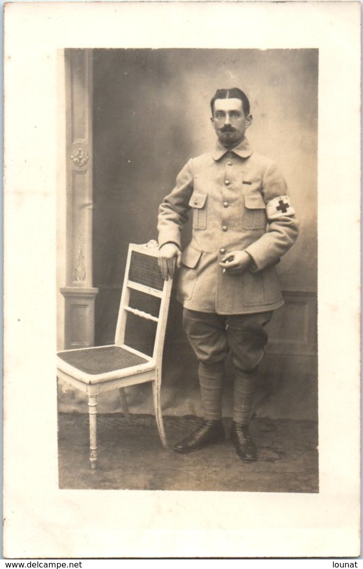 Croix Rouge - Carte Photo -  Militaire - Red Cross