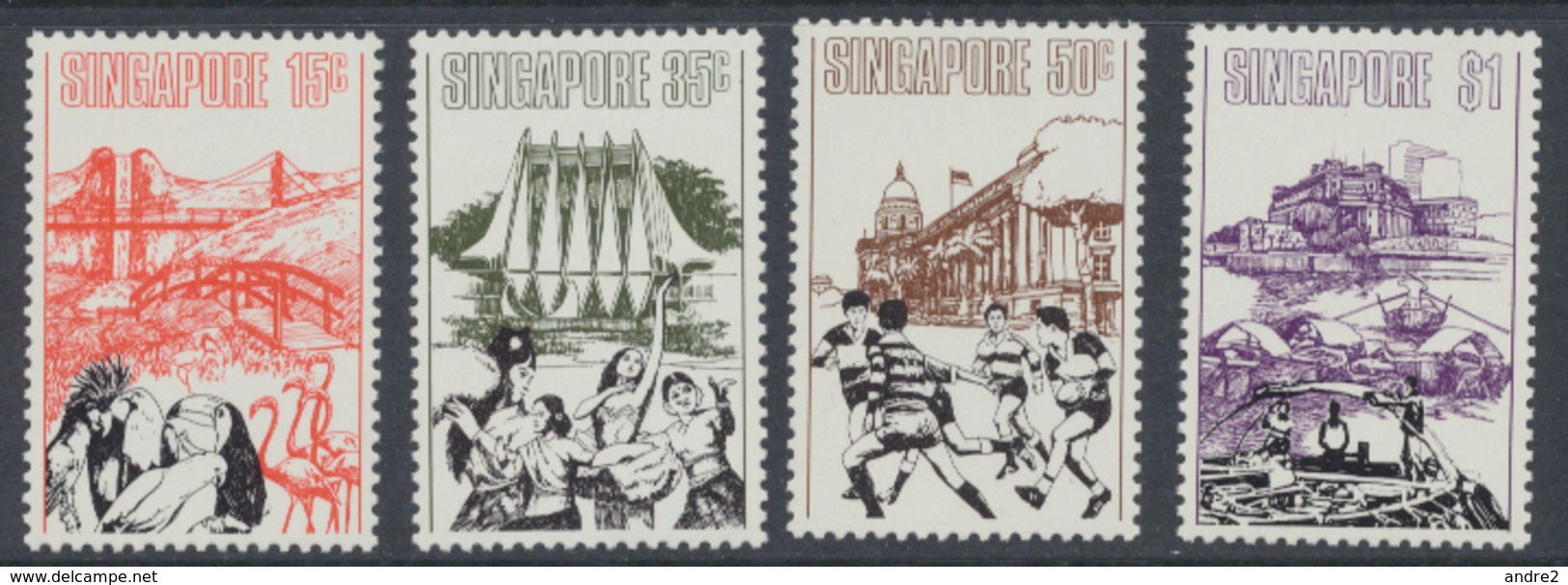 Singapour - Singapore 1973 Tourisme *** MNH - Singapour (1959-...)