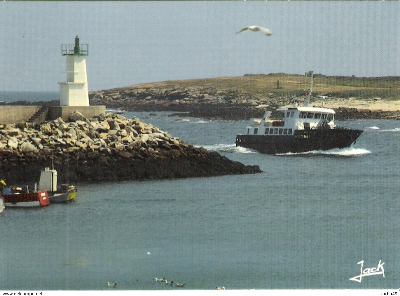 ILE DE HOEDIC Arrivée Du Mer Er Vag - Autres & Non Classés