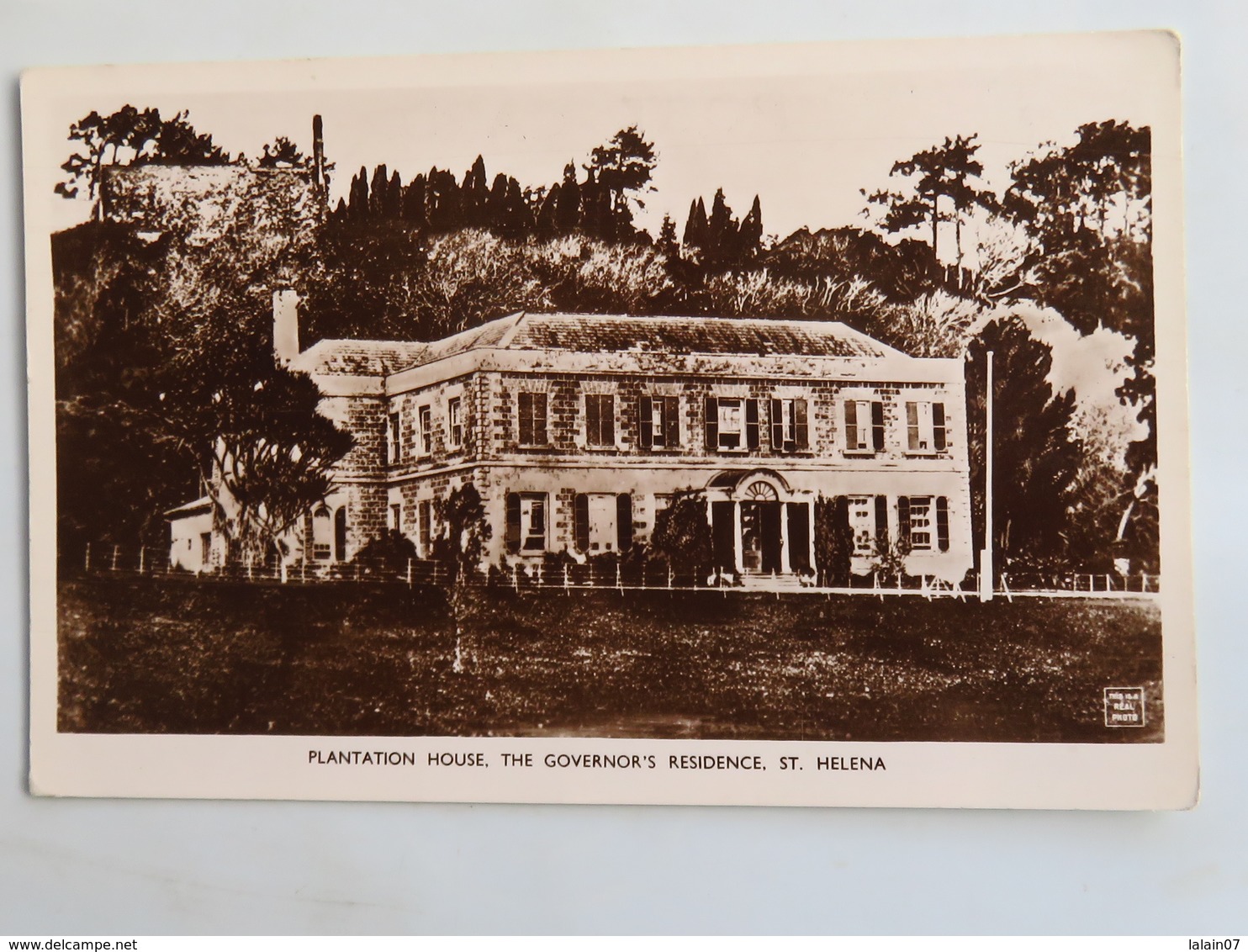 Carte Postale : SAINTE-HELENE, St. Helena, Plantation House, The Governor's Residence - St. Helena