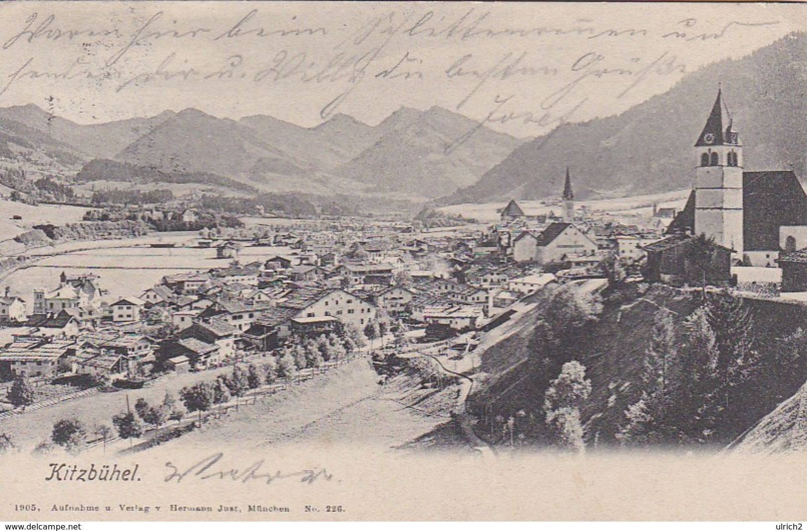 AK Kitzbühel - Panorama - Kitzbühel Nach Elmstein 1906 (45987) - Kitzbühel