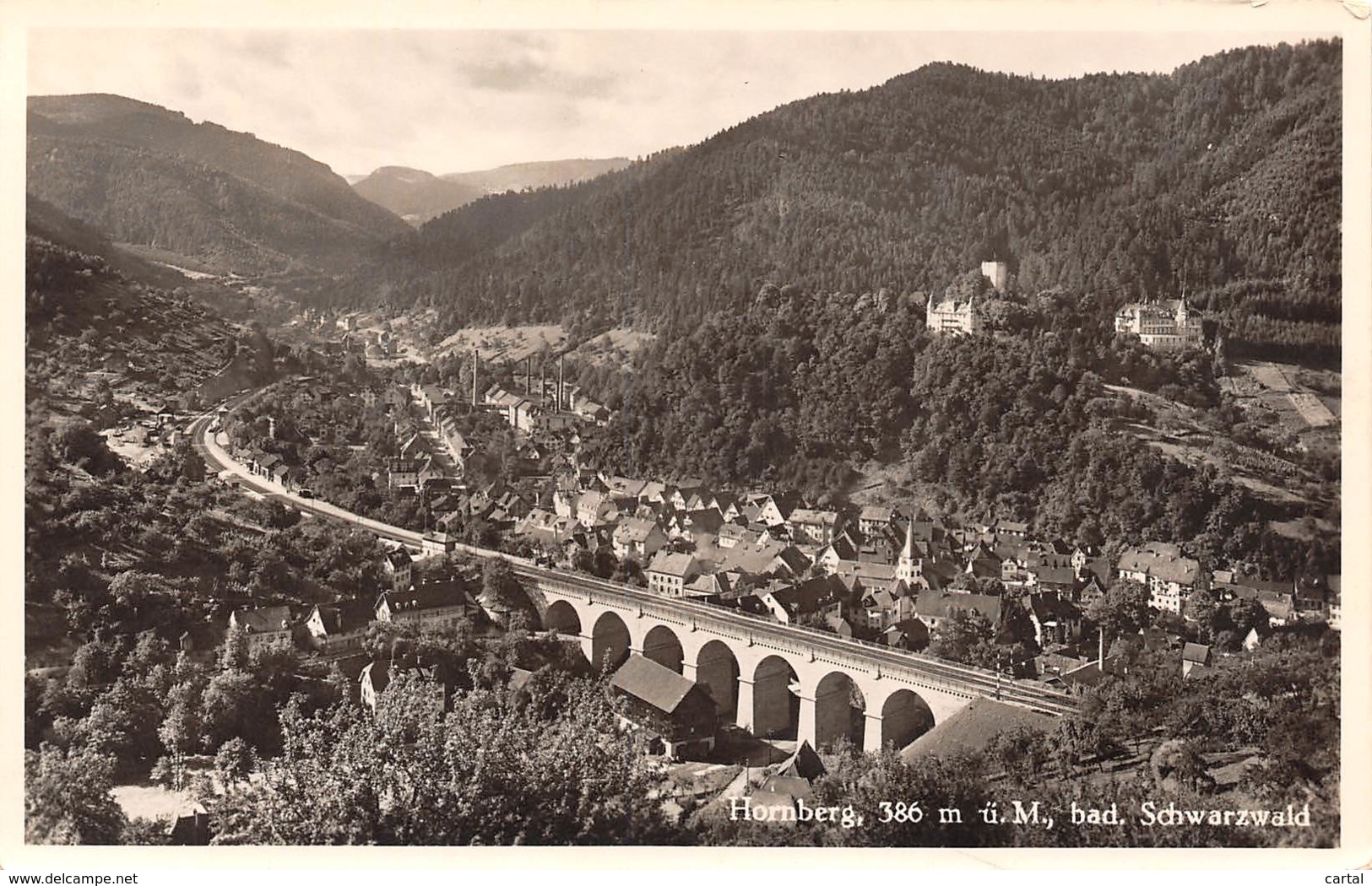 HORNBERG, 386 M. Ü. M., Bad. Schwarzwald - Hornberg