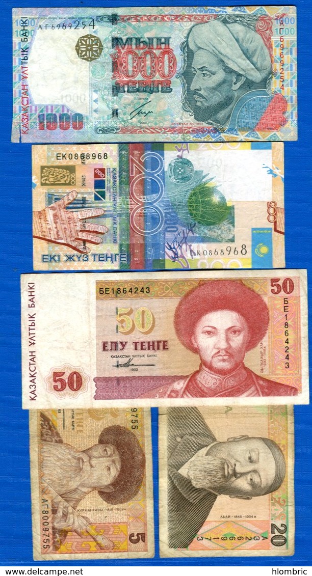 Kazakhstan   10  Billets  Dans  L'etat - Kazakhstan