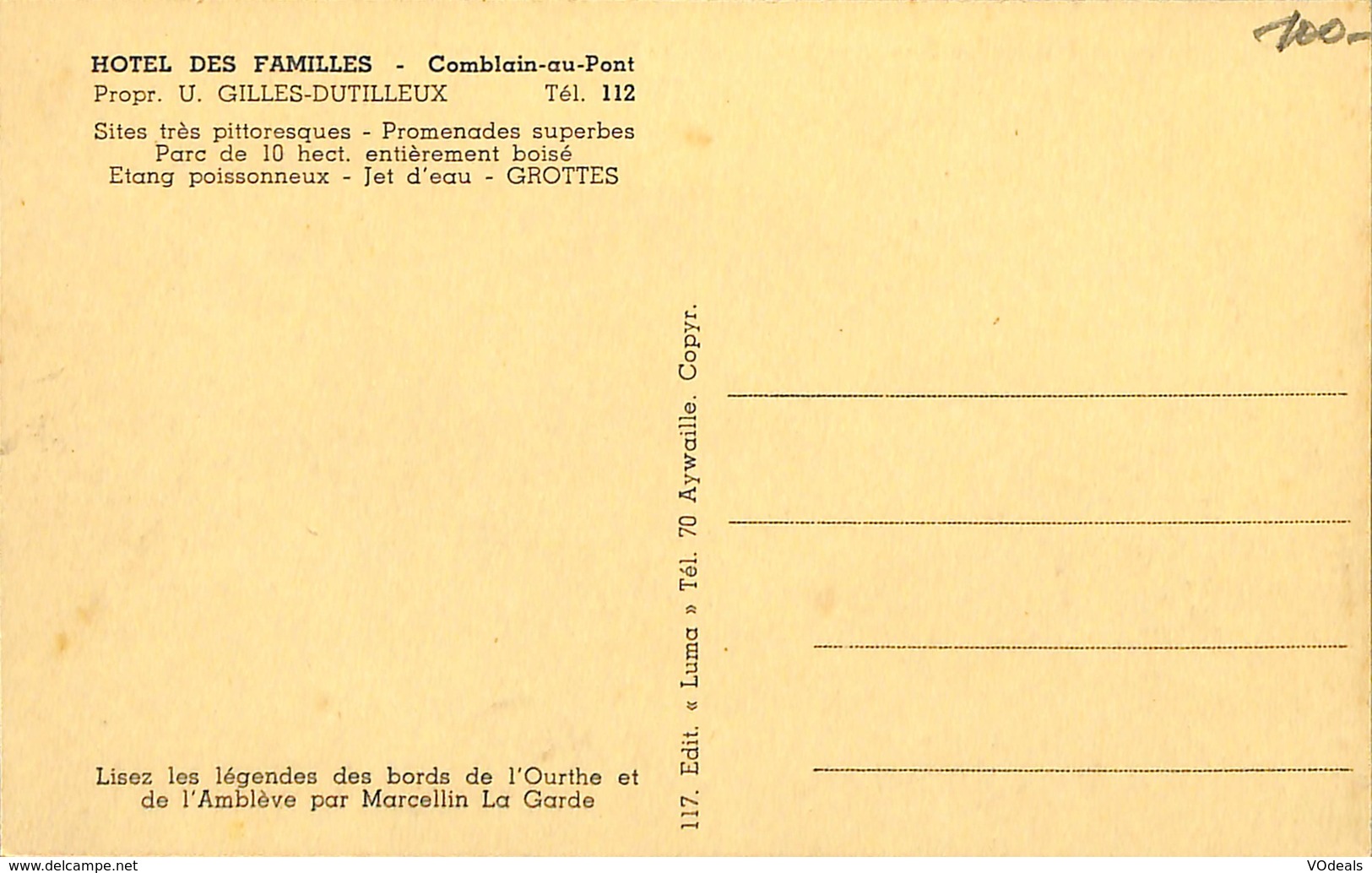 CPA - Belgique - Comblain-au-Pont - Rochers Les Tartines Et La Gare - Comblain-au-Pont