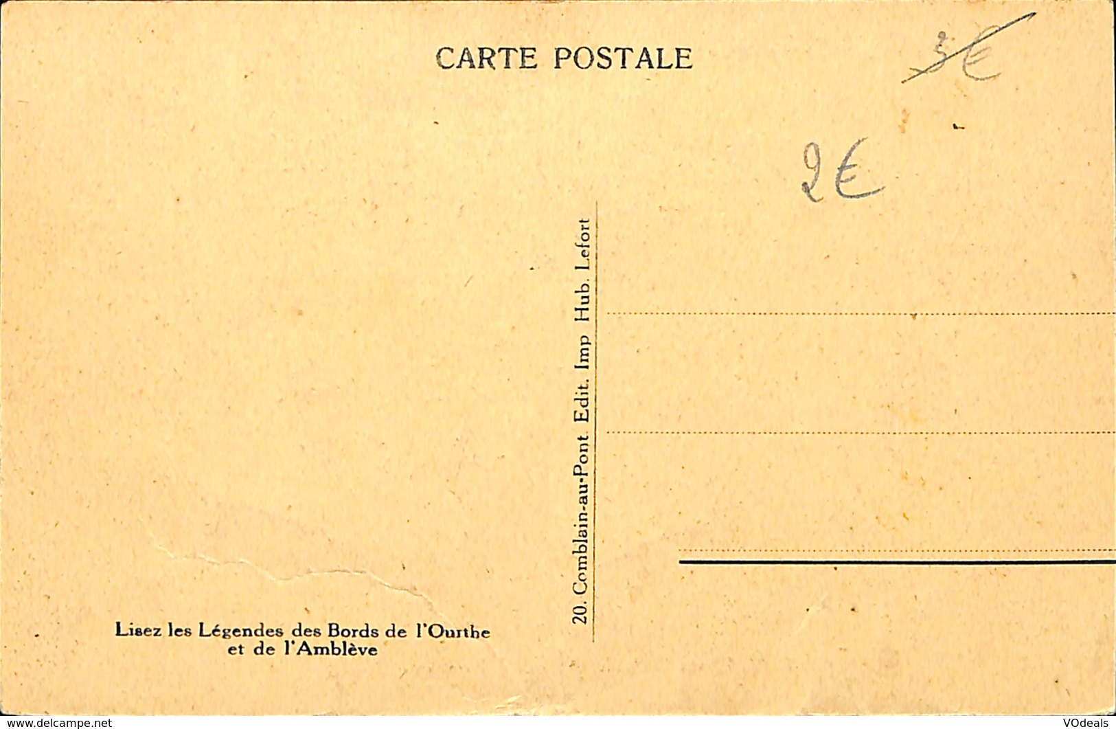 CPA - Belgique - Comblain-au-Pont - Vue Générale Du Confluent De L'Ourthe Et De L'Amblève - Comblain-au-Pont