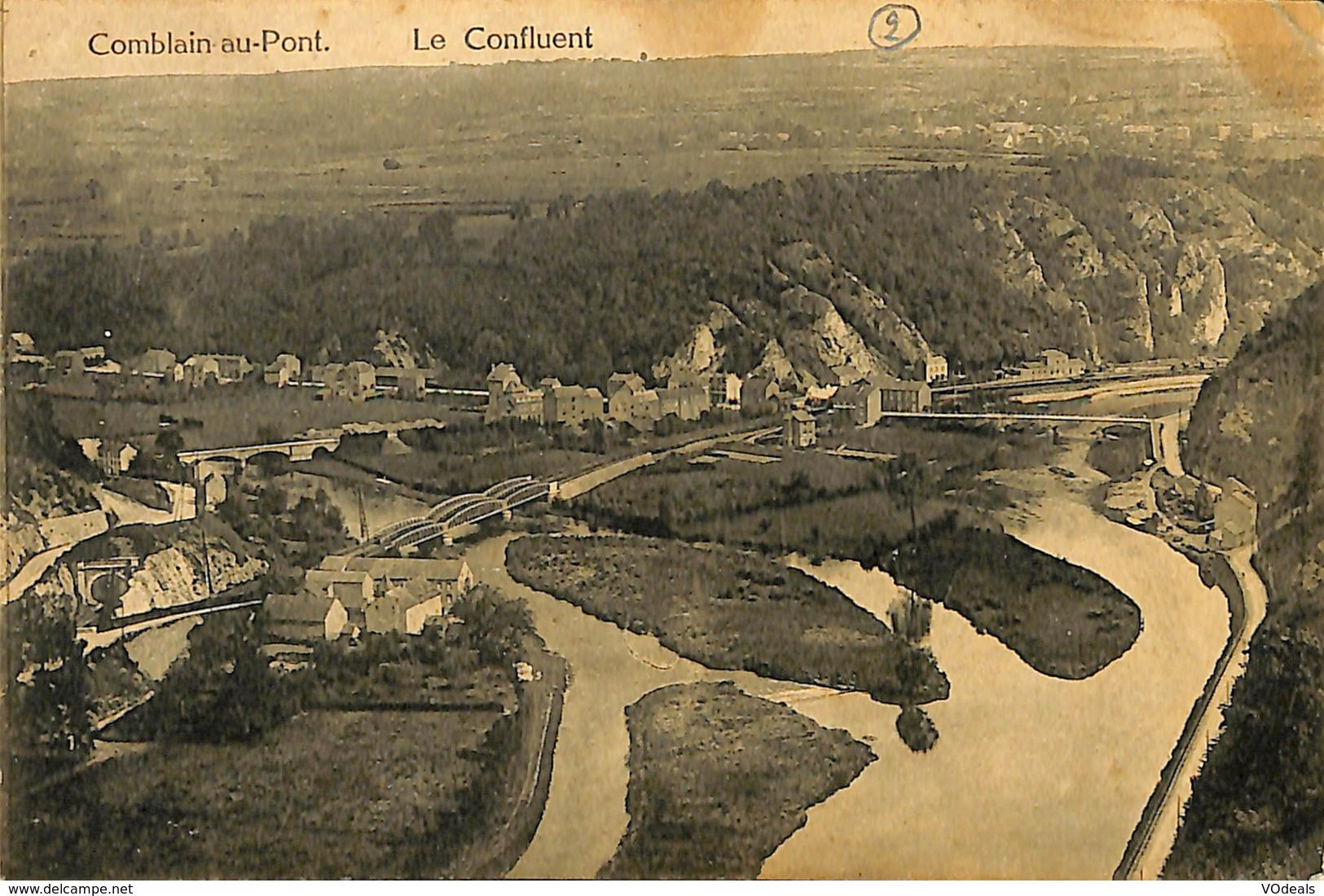 CPA - Belgique - Comblain-au-Pont - Le Confluent - Comblain-au-Pont