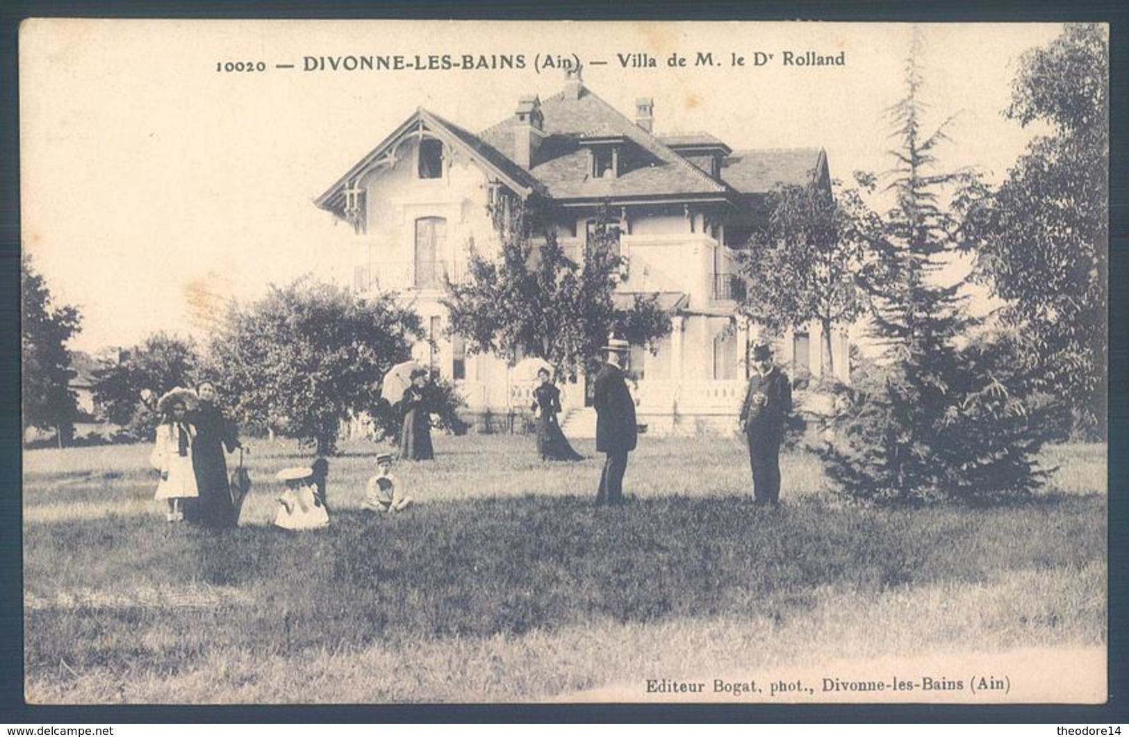 01 DIVONNE Les BAINS Villa De M. Le Dr Rolland - Divonne Les Bains