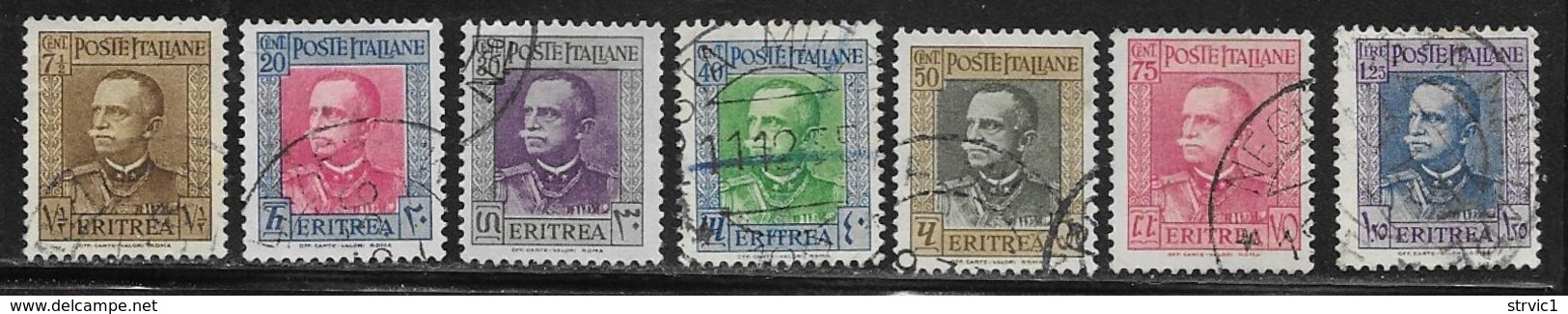 Eritrea Scott # 150-6 Used Victor Emmanuel Lll, 1931 - Eritrea