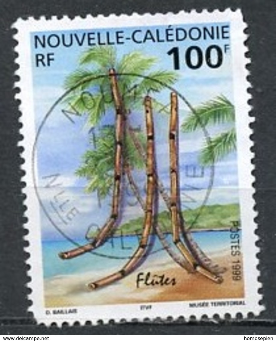 Nouvelle Calédonie - Neukaledonien - New Caledonia 1999 Y&T N°790 - Michel N°(?) (o) - 100f Flûtes - Gebruikt