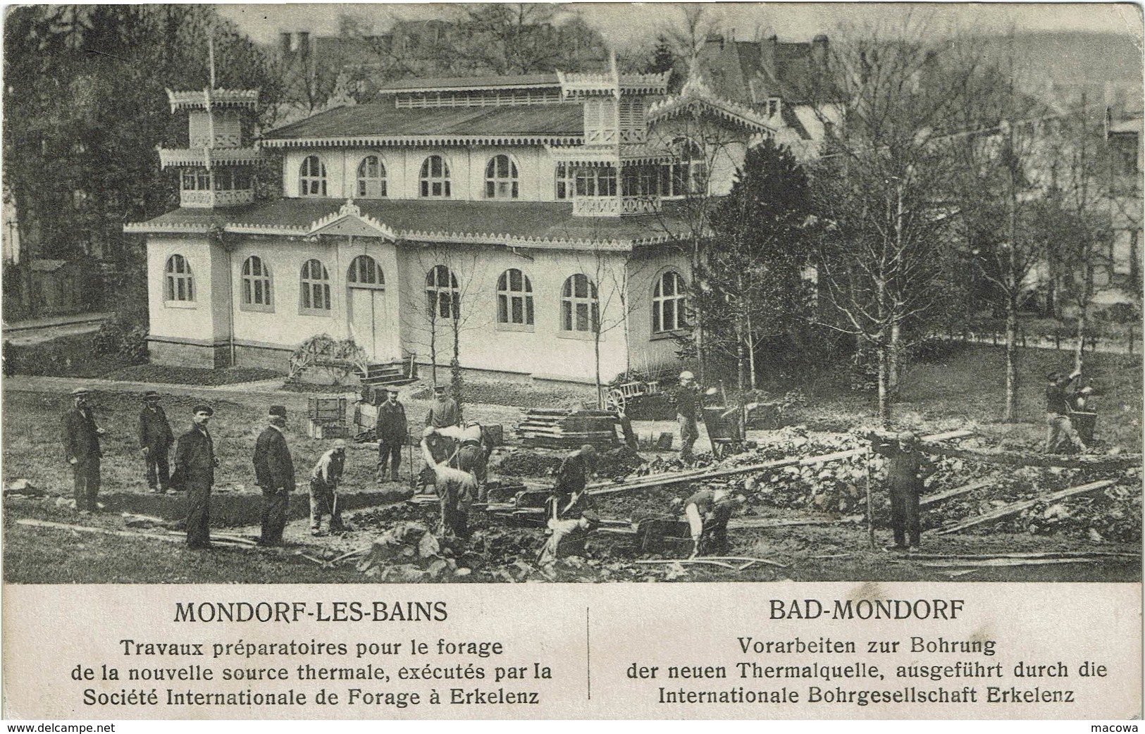 Luxembourg  Mondorf Bohrung Der Thermalquelle - Mondorf-les-Bains