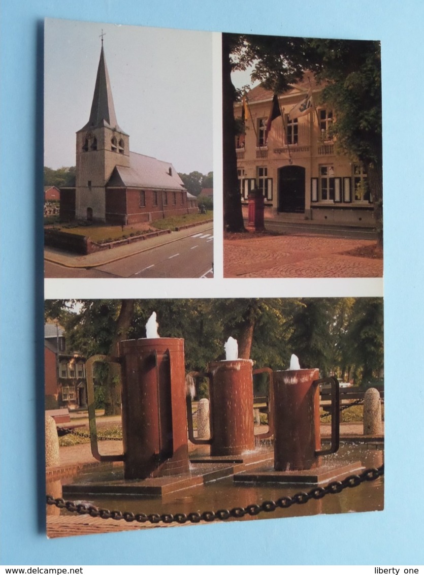 Kerk - Gemeentehuis ( KEIZERSPOTTEN ) ( Van Eycken ) Anno 19?? ( Zie Foto Details ) ! - Olen