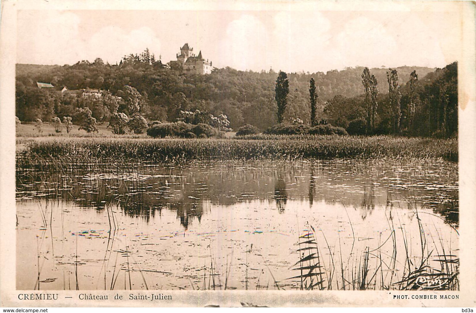 38 - CREMIEU - CHATEAU DE SAINT JULIEN - Crémieu