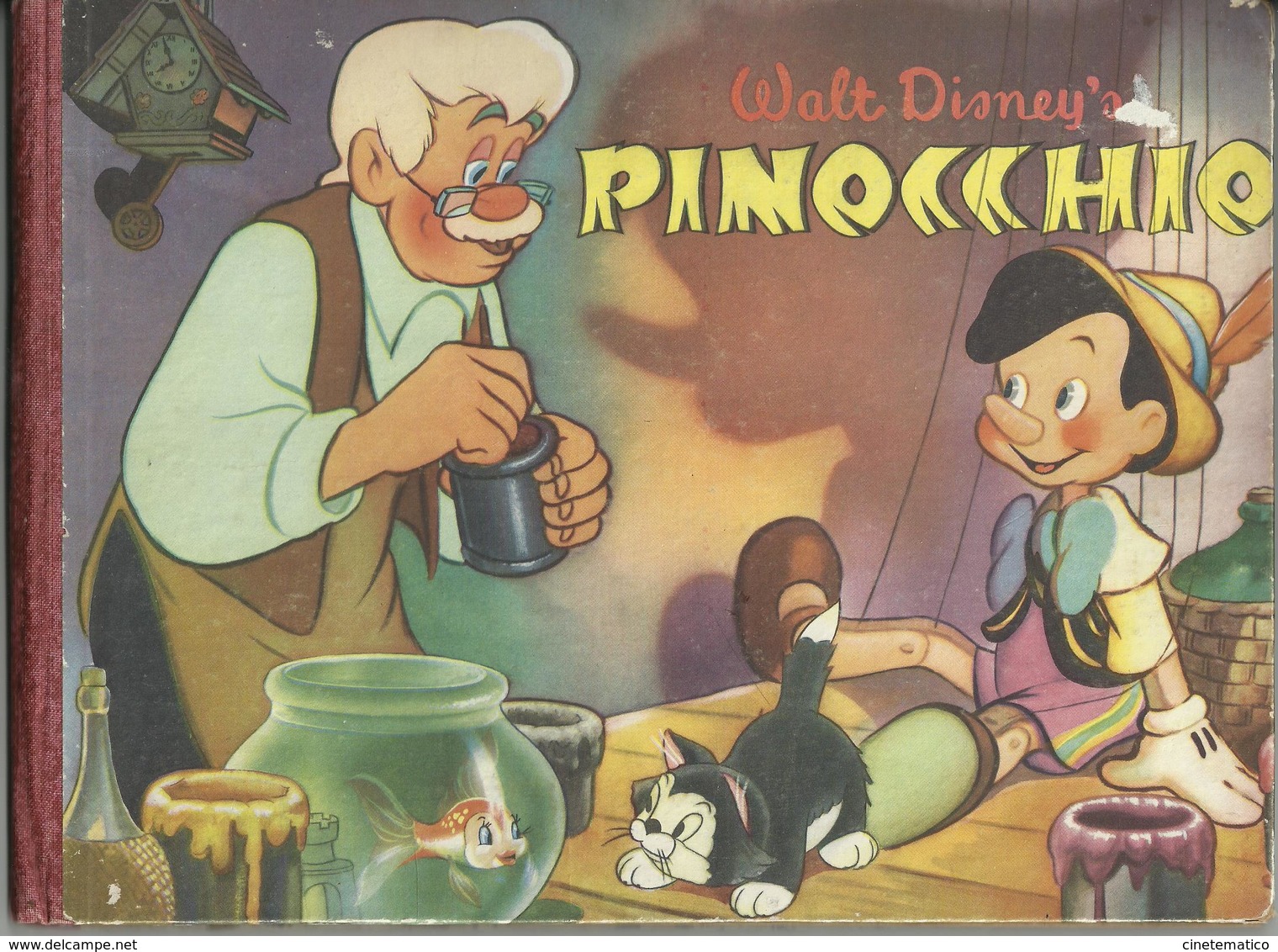 Album Olandese Figurine PINOCCHIO W. Disney Completo - Beeldjesalbum PINOCCHIO W. Disney Compleet - Fumetti & Mangas (altri Lingue)