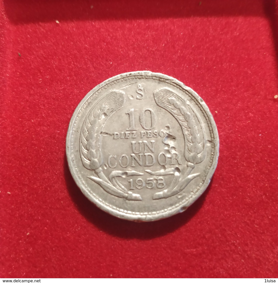 Cile 10 Pesos 1958 - Cile