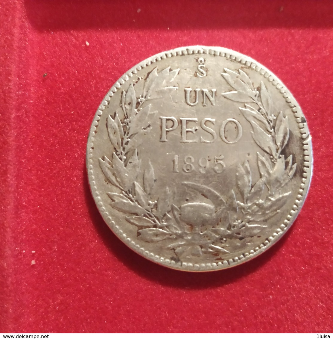 Cile 1 Peso 1895 - Cile