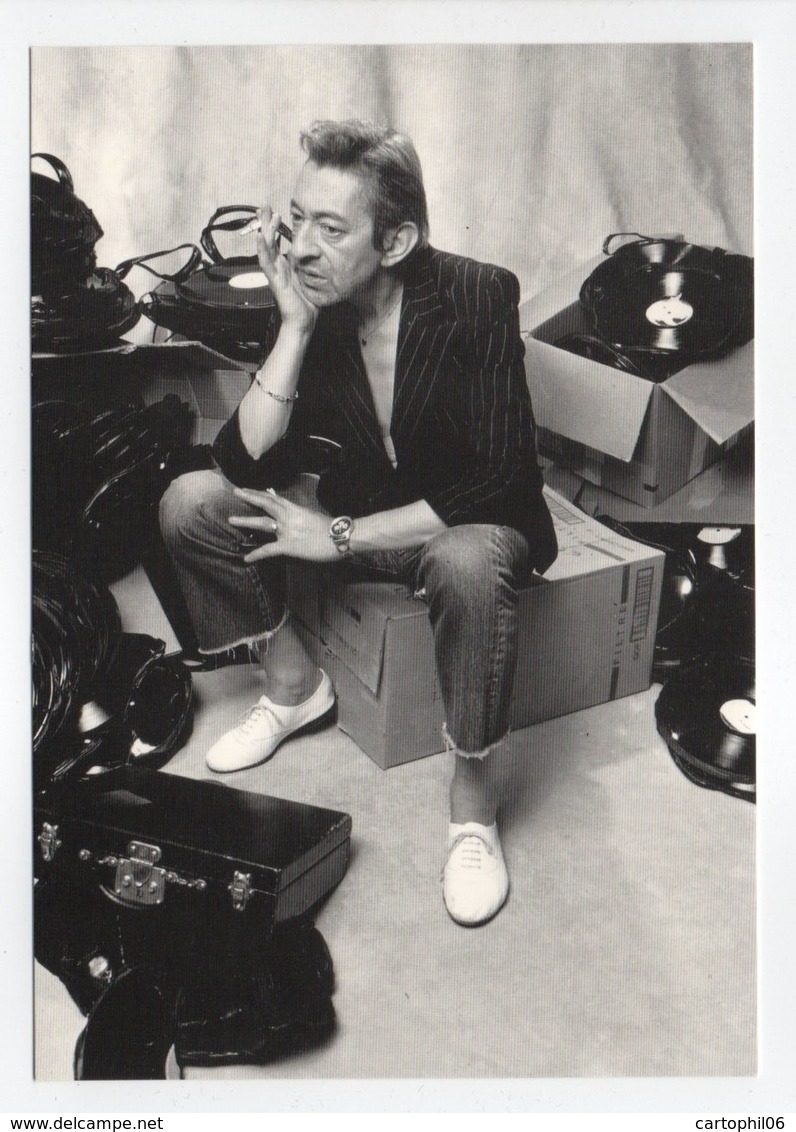 - CPM Serge GAINSBOURG - Auteur-compositeur-interprète Français - Editions La Malibran - - Artistes