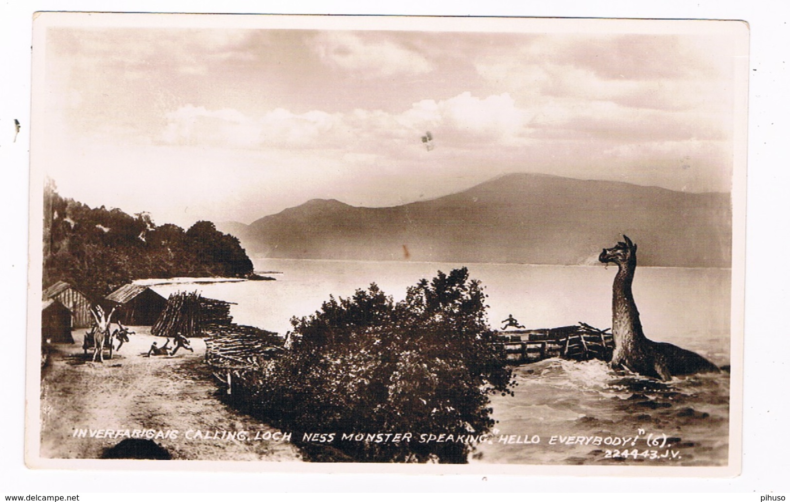 UK3266   LOCH NESS With NESSY ( Monster) - Other & Unclassified