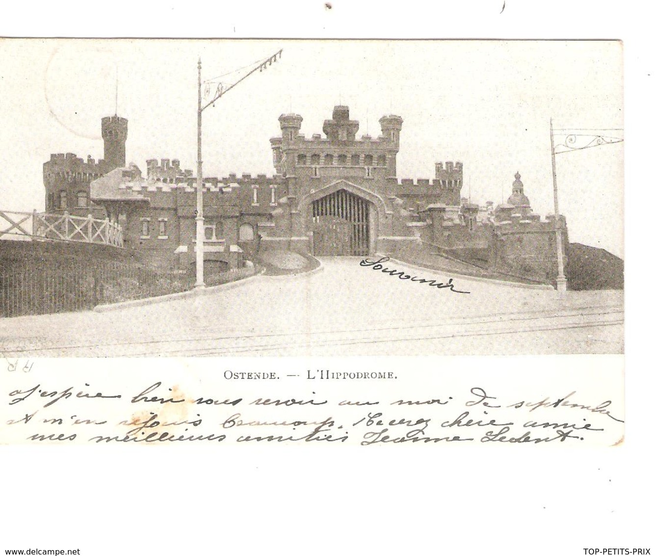 REF138/ TP 73-58-83 S/CP C.Ostende Bains -Ostende (Kursaal) 2 X > Verviers - 1894-1896 Expositions