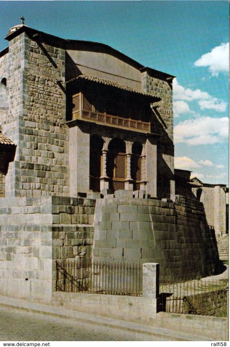 1 AK Peru * Coricancha - War Der Wichtigste Tempel In Der Inka-Hauptstadt Cusco, Heute Von Einem Kloster überbaut * - Peru