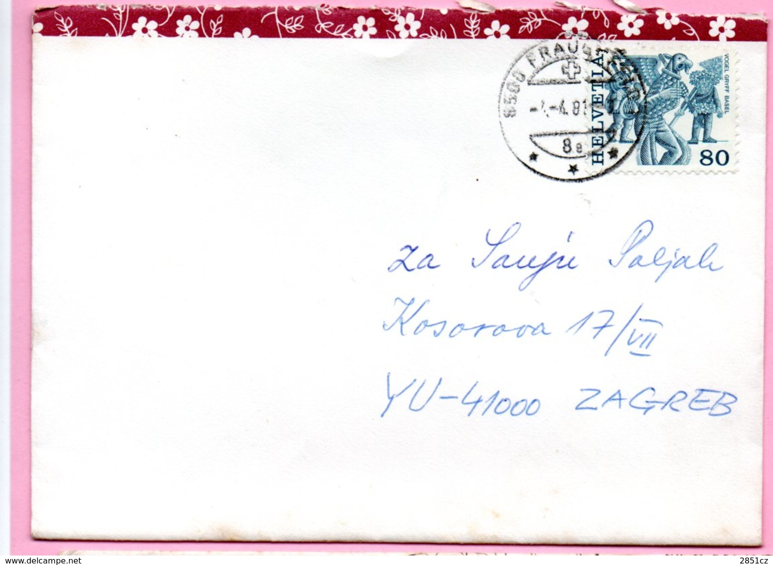 Letter - 1983., Switzerland (Helvetia) - Autres & Non Classés