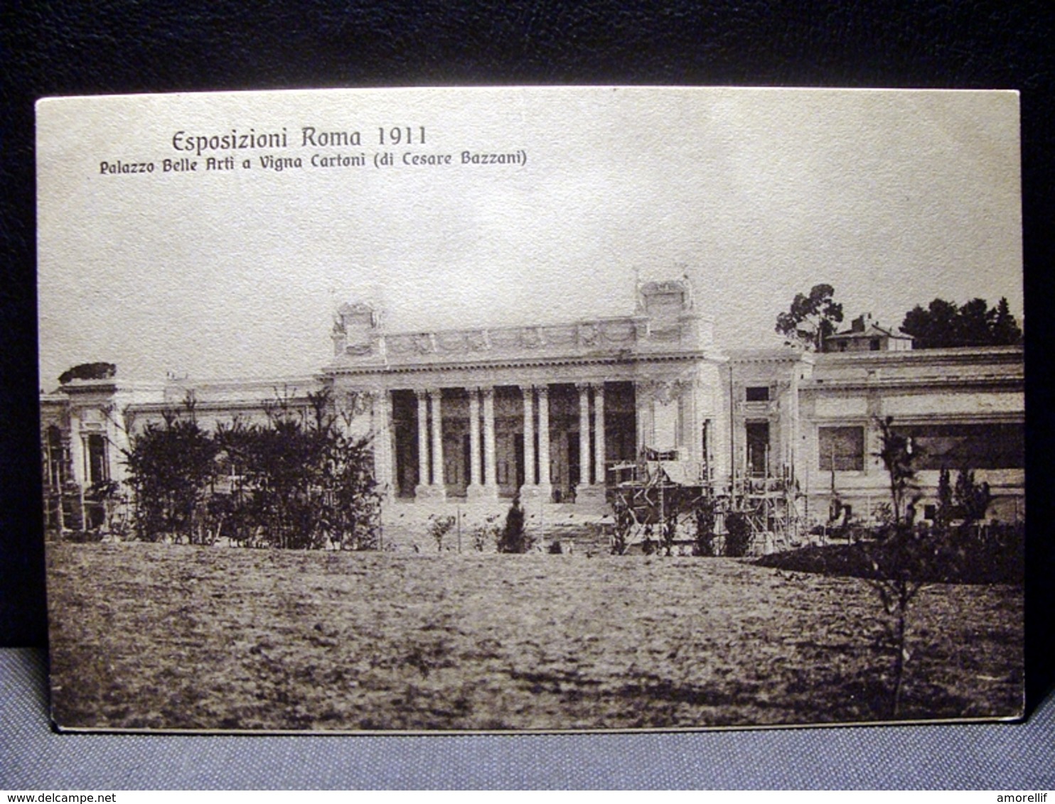 (FP.NV36) ESPOSIZIONI ROMA 1911 - PALAZZO BELLE ARTI E VIGNA CARTONI (di Cesare Bazzani) - Exhibitions