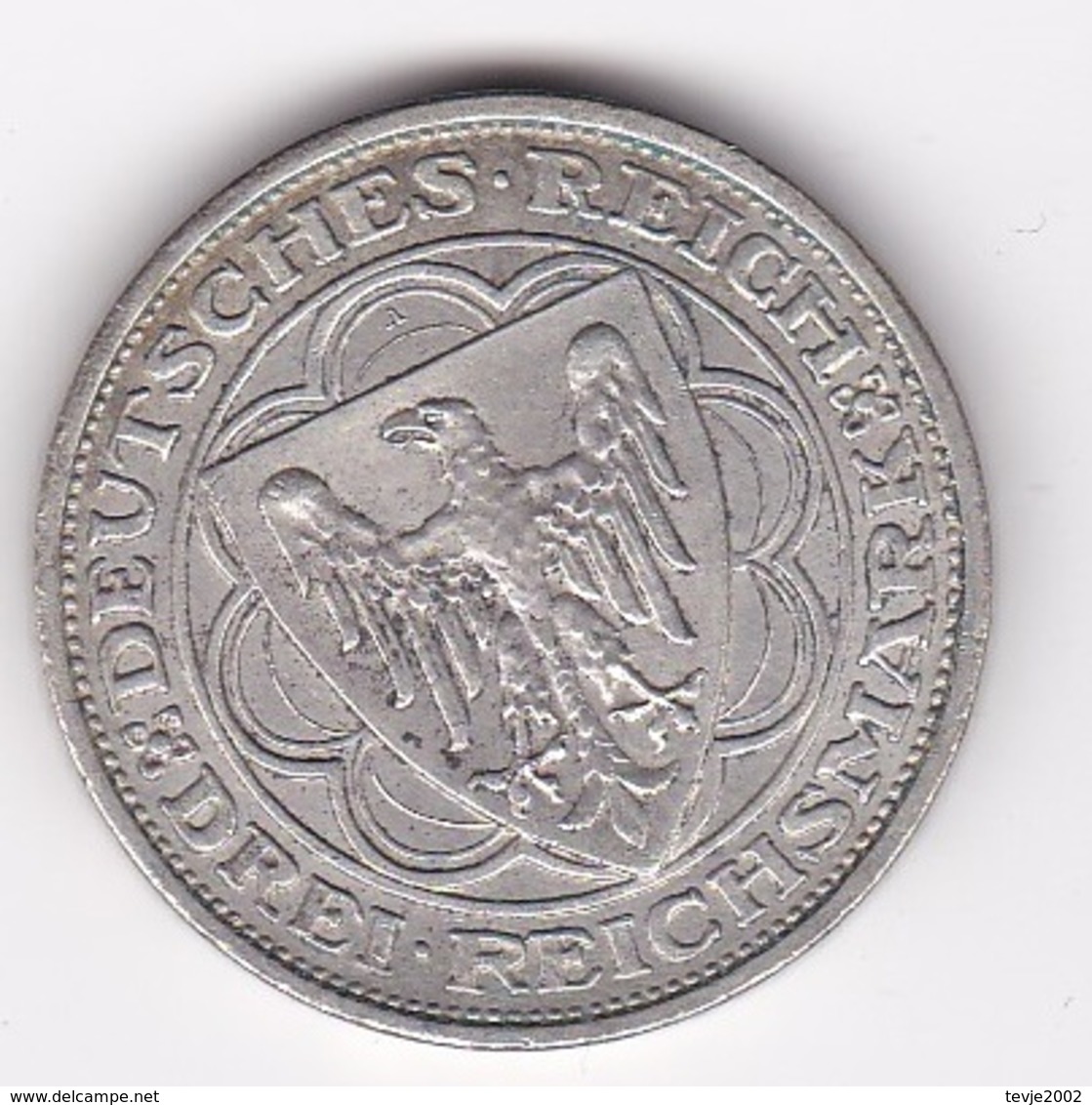 Nb_ Deutsches Reich - 3 Reichsmark - 1931  -  Magdeburg (22) - 3 Mark & 3 Reichsmark