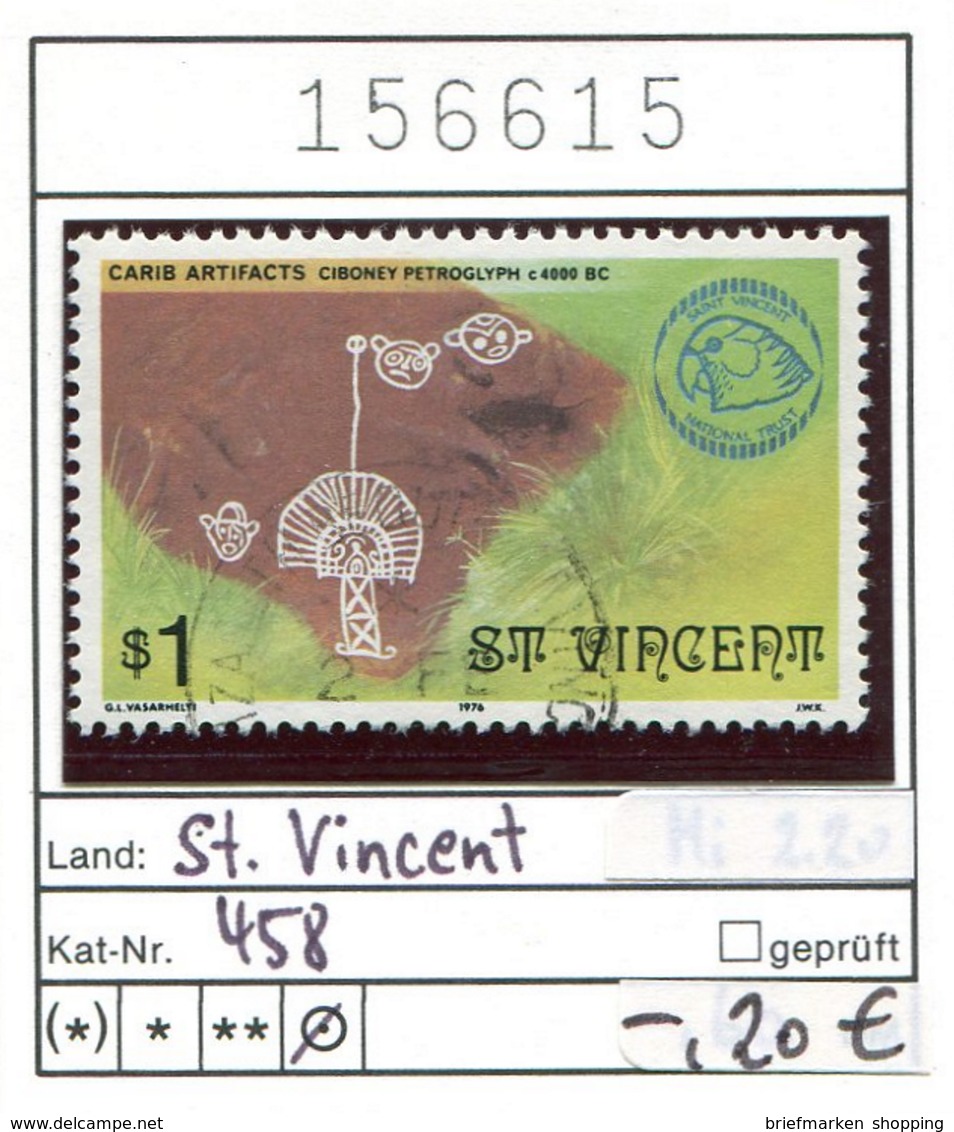 St. Vincent - Michel 458 - Oo Oblit. Used Gebruikt - - St.Vincent (1979-...)