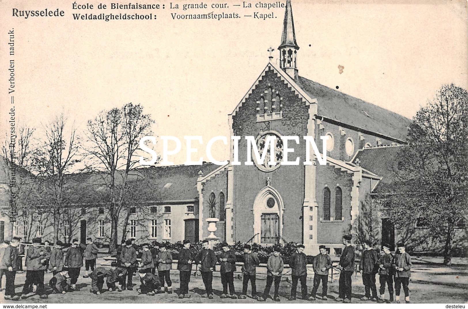 Ecole De Bienfaisance - La Grande Cour - La Chapelle -  Ruiselede - Ruiselede