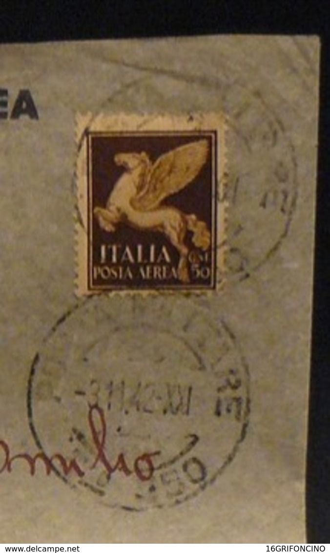 RODI "  POSTA  MILITARE 550  "  3 - 11 - 1942  BELLA  LETTERA  CON  TESTO  PARTITA PER  BOLOGNA - Egeo