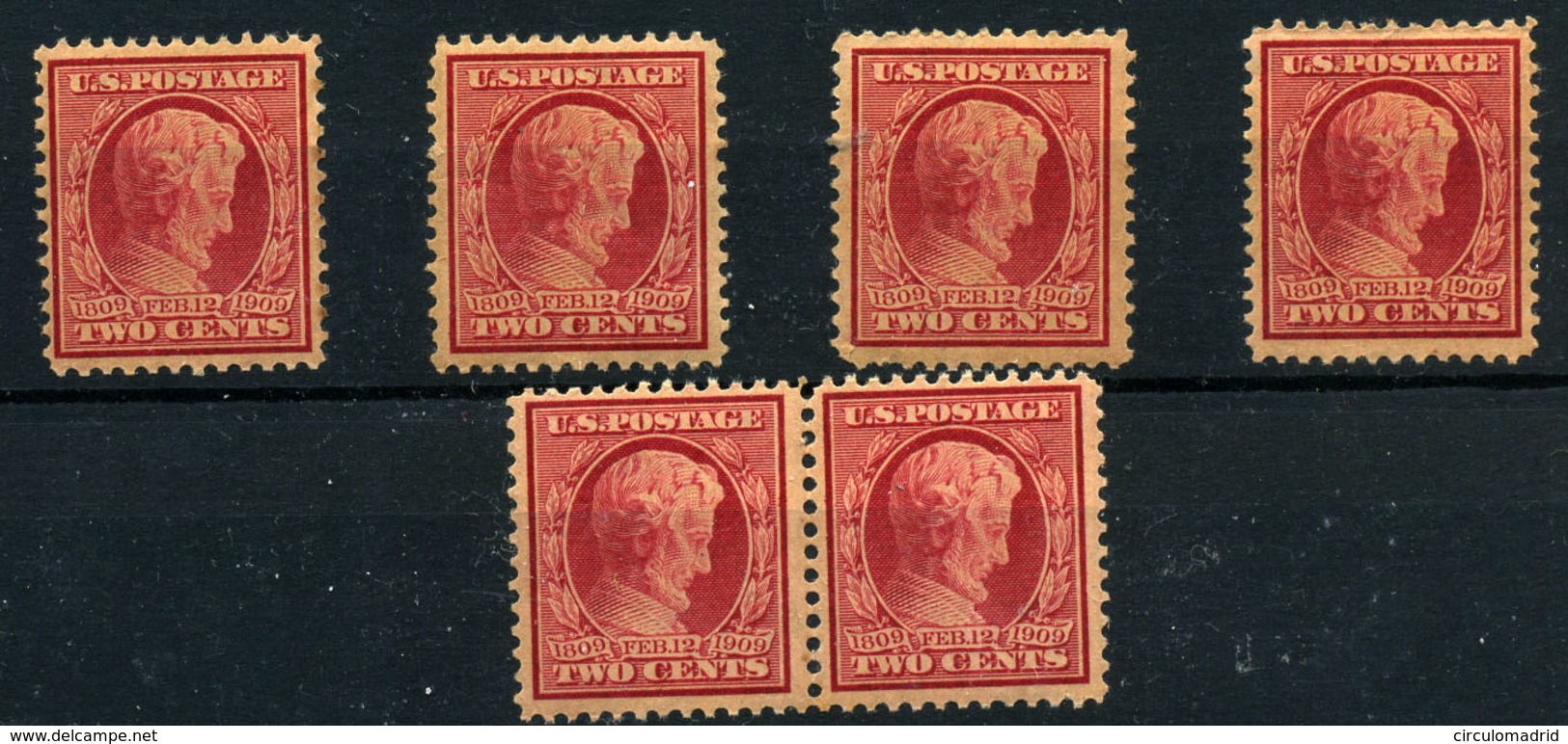 Estados Unidos Nº 179. Año 1909 - Unused Stamps