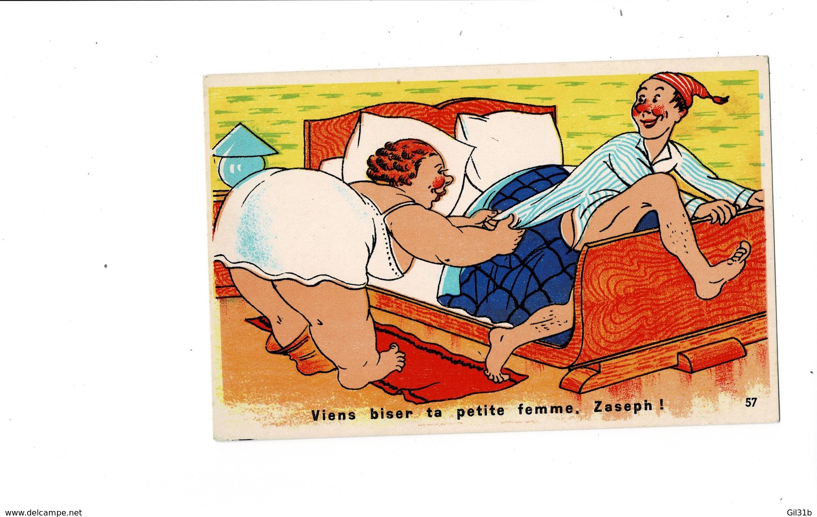 Vends Lot De Quatre Cartes Humoristiques, Zaseph ,Amitiés ,Plaisir De La Plage, A Propos Ma Chère, - Humour