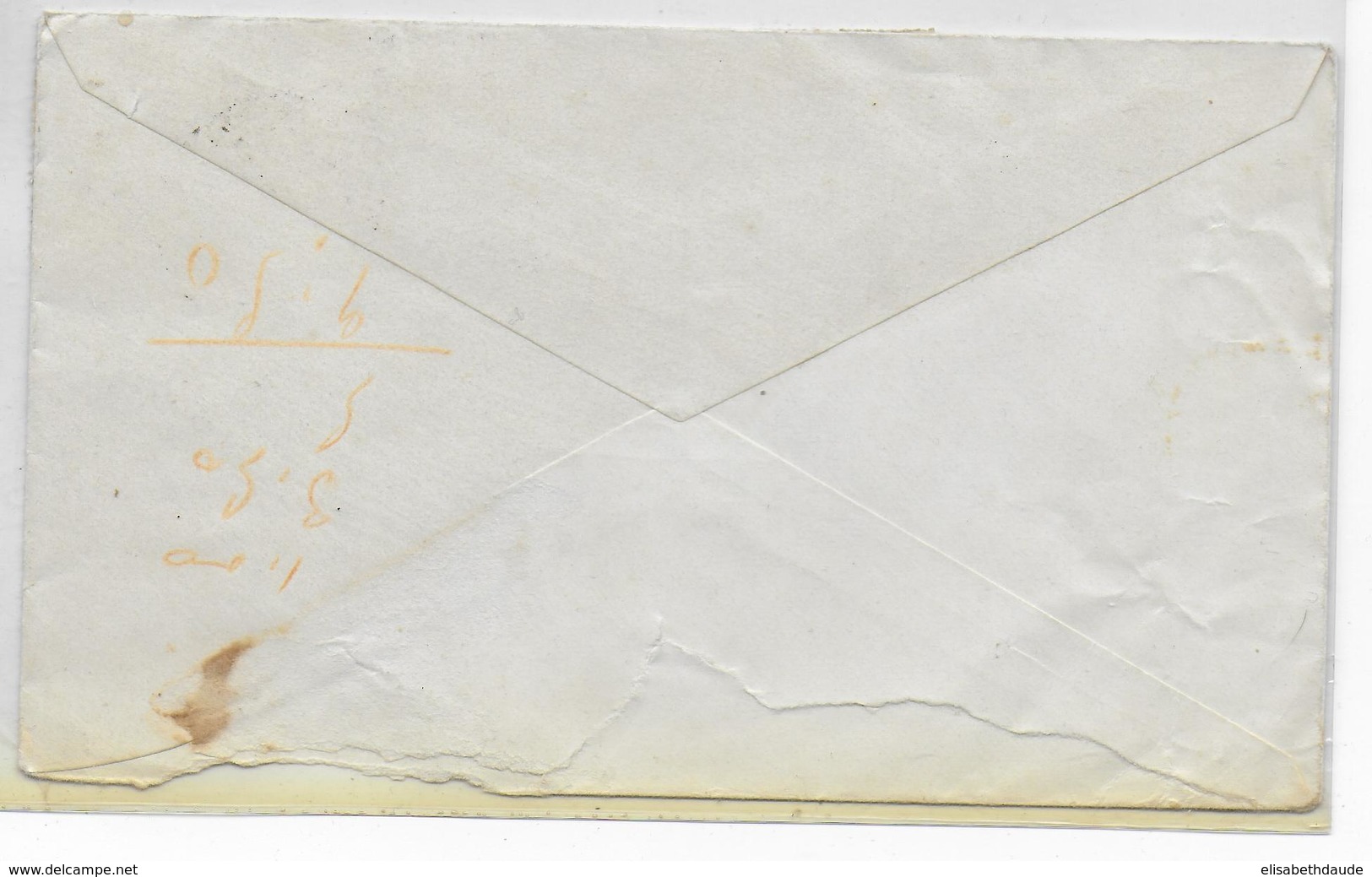 1932 - GRECE - ENVELOPPE De ATHENES (OBLITERATION !) => PERIGUEUX - Covers & Documents