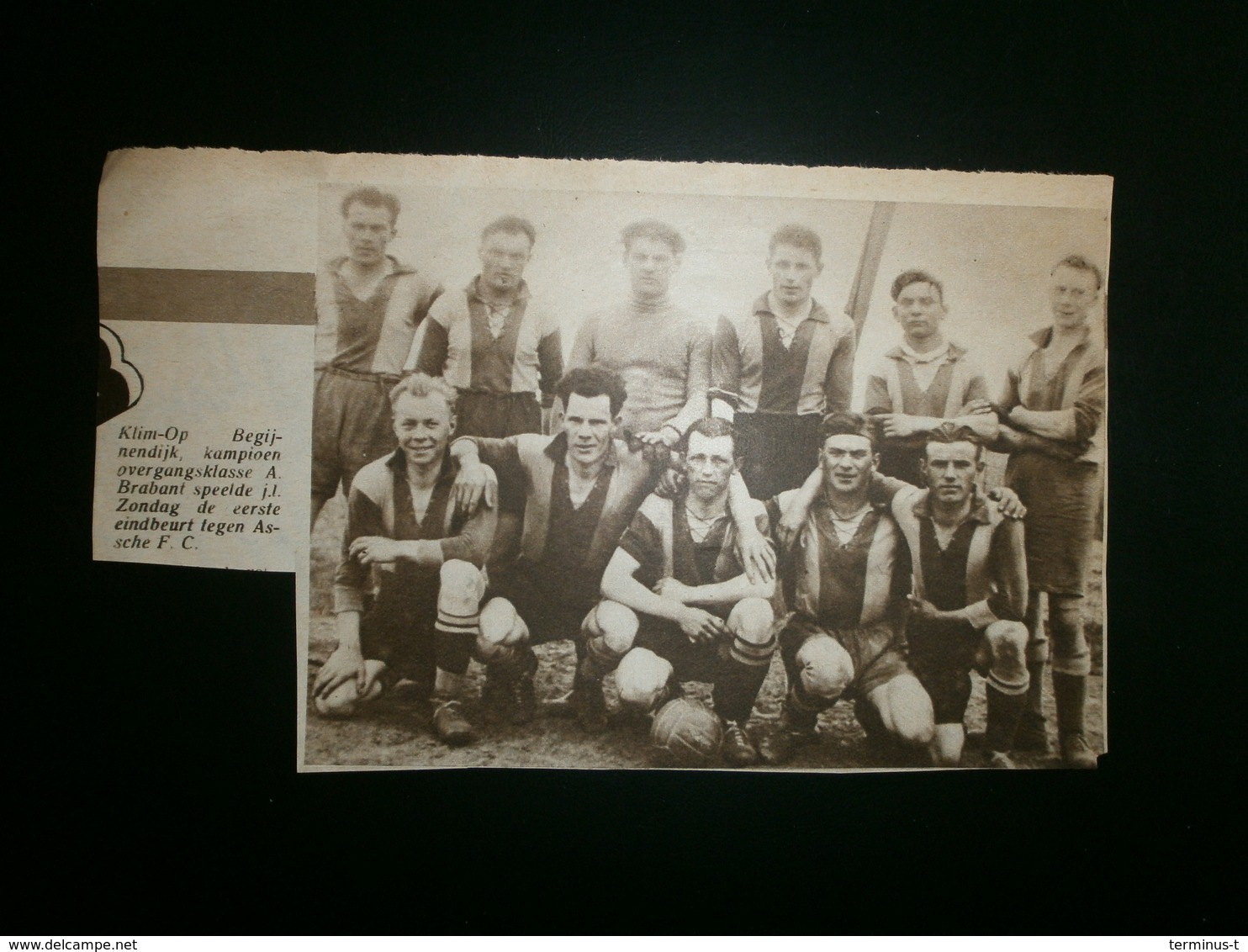 BEGIJNENDIJK. Voetbal Klim-Op - Historical Documents