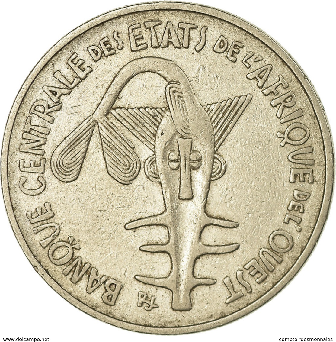 Monnaie, West African States, 100 Francs, 1974, TTB, Nickel, KM:4 - Côte-d'Ivoire