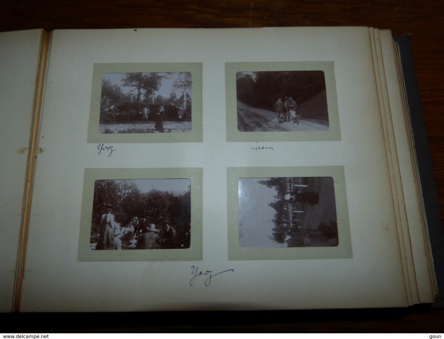 Album Pocket Kodak 79 photos fin années 1890 Spa  Angleur  (dont chateau et ferme) Vielsam Paris Rue d'Arras