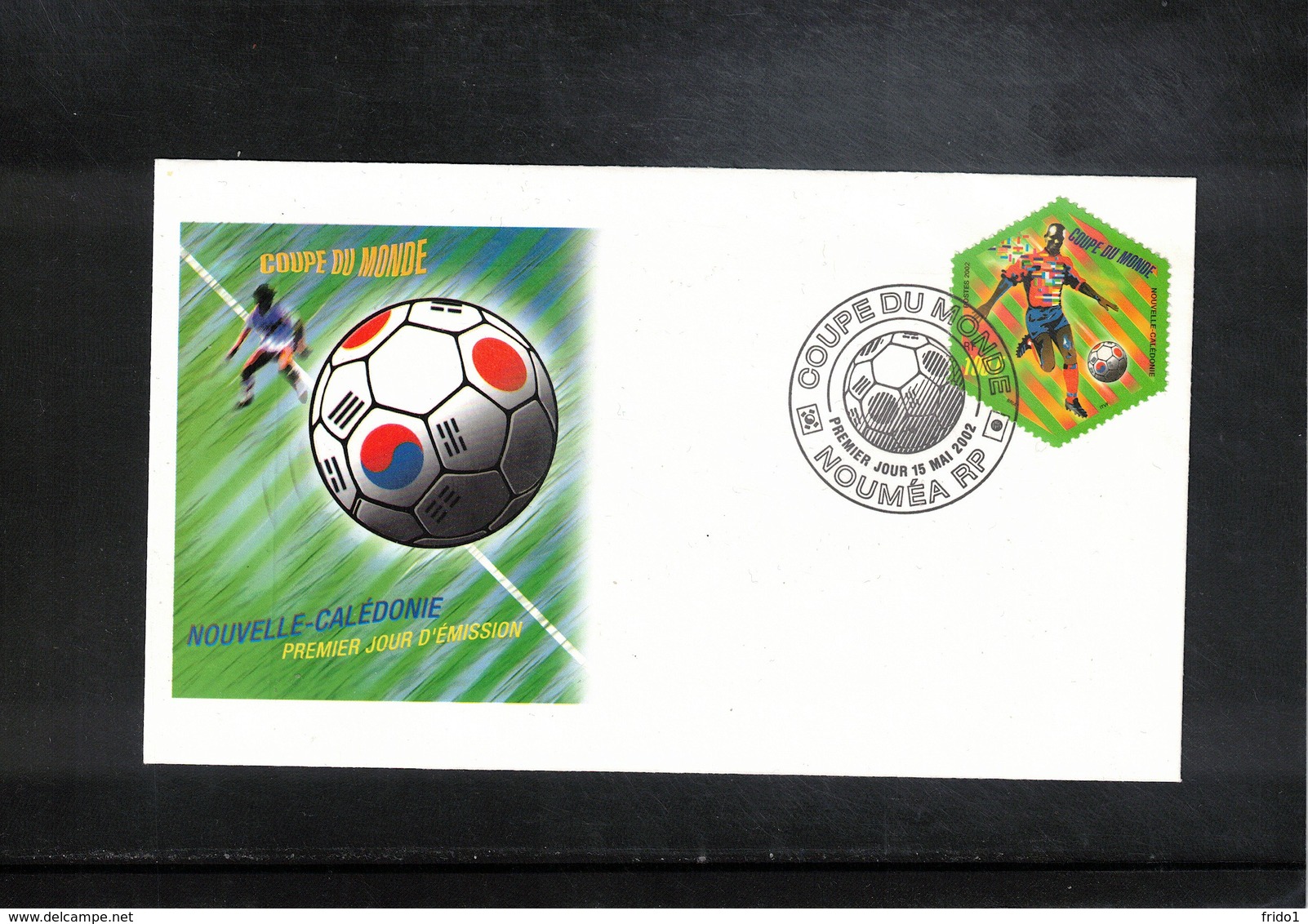 New Caledonia 2002 World Football Cup South Korea + Japan FDC - 2002 – South Korea / Japan